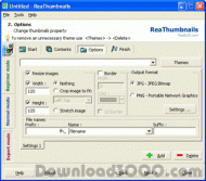 ReaThumbnails - thumbnails creator screenshot